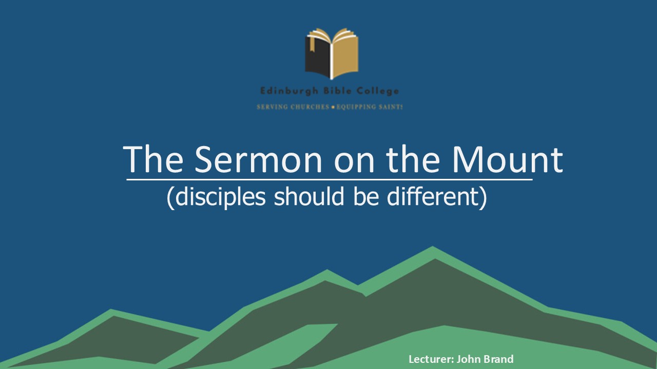 The Sermon on the Mount